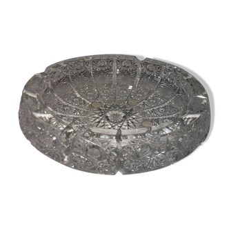 Ashtray cut crystal