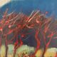 Painting on canvas by Raymond Betar, 1975