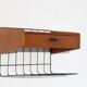 Vintage Scandinavian wall bedside table 1960