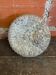 Old Ceiling Light Wall Fixture Moulded Glass + White Metal Support Years