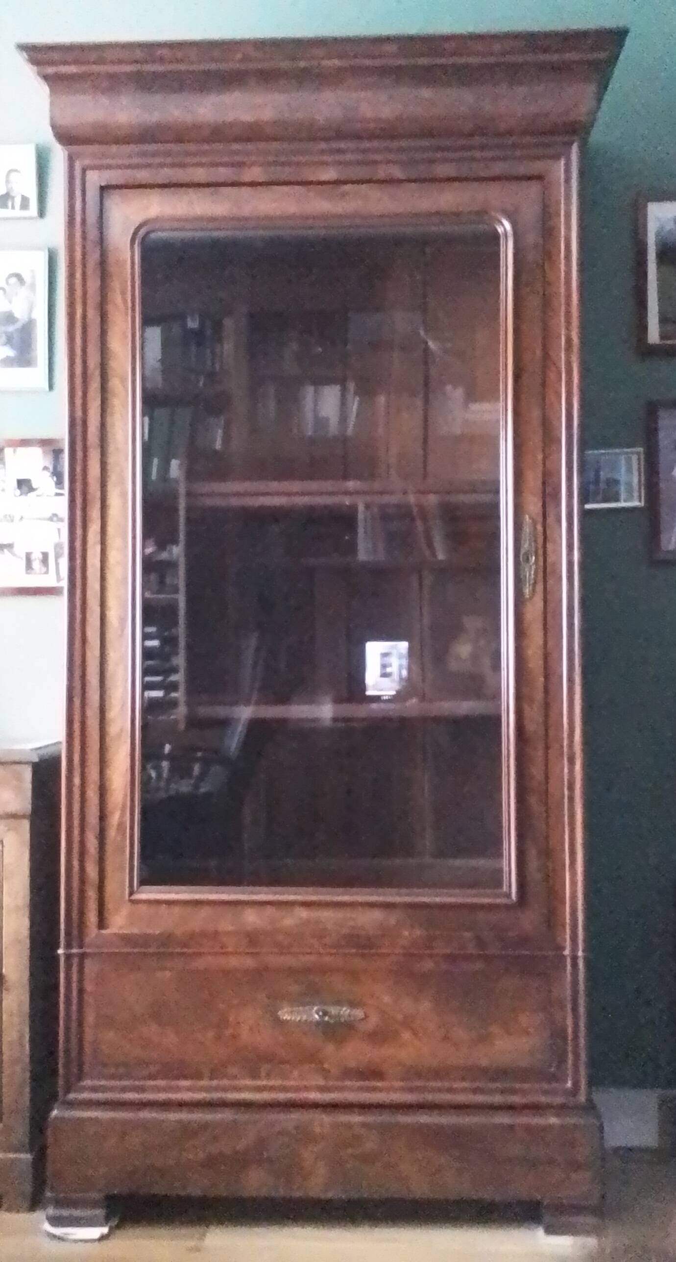 Louis Philippe display cabinet