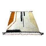 Beni Ouarain Berber Rug from Morocco – Handcrafted Wool, 155×110 cm