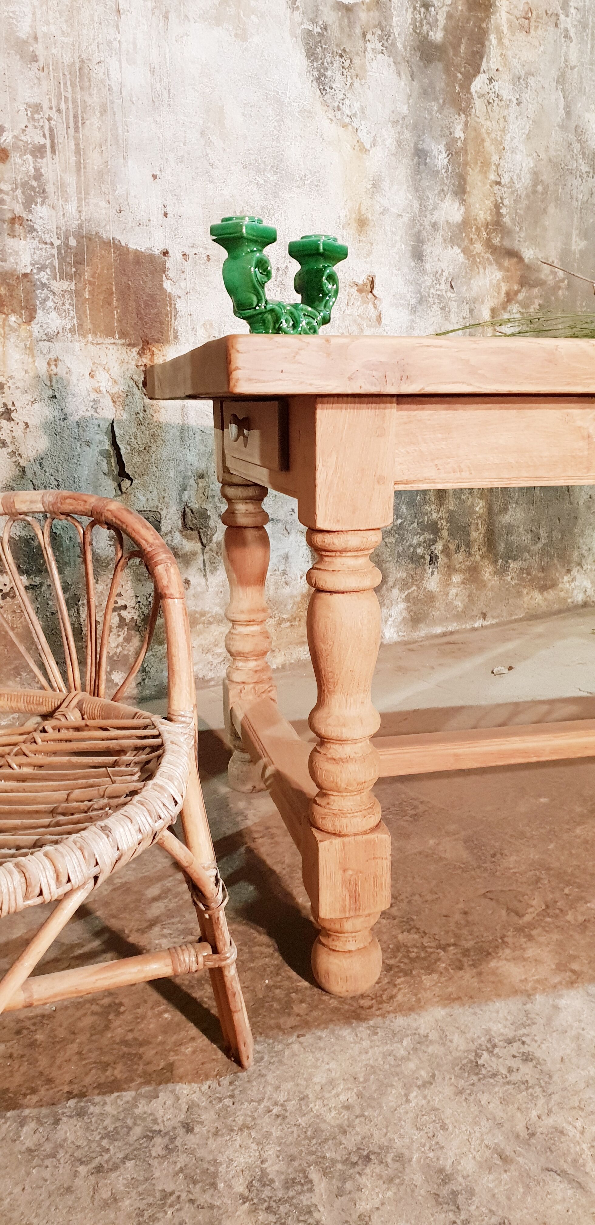 Vintage farmhouse table