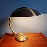 Lampe de bureau Bauhaus en laiton, Egon Hillebrand, 1930