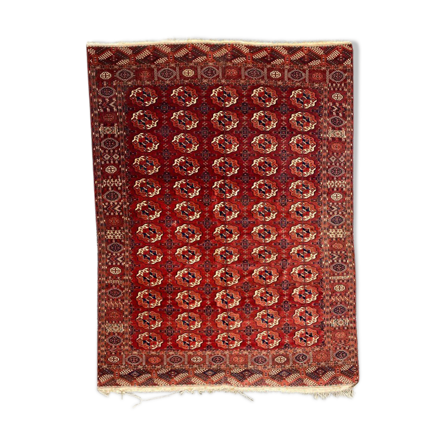 Ancient carpet Bukhara tekke 234x310