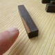 Set of 12 wooden and metal art deco style knife carriers
