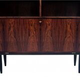 Rosewood shelf designed by Omann Jun, Denmark, 1960s. After renovation.