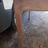 Farm table with a drawer