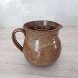 Pyrite stoneware cooling pitcher