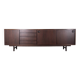 LARGE VINTAGE SIDEBOARD FROM THE 1960S IN WOOD, ITALIAN DESIGN