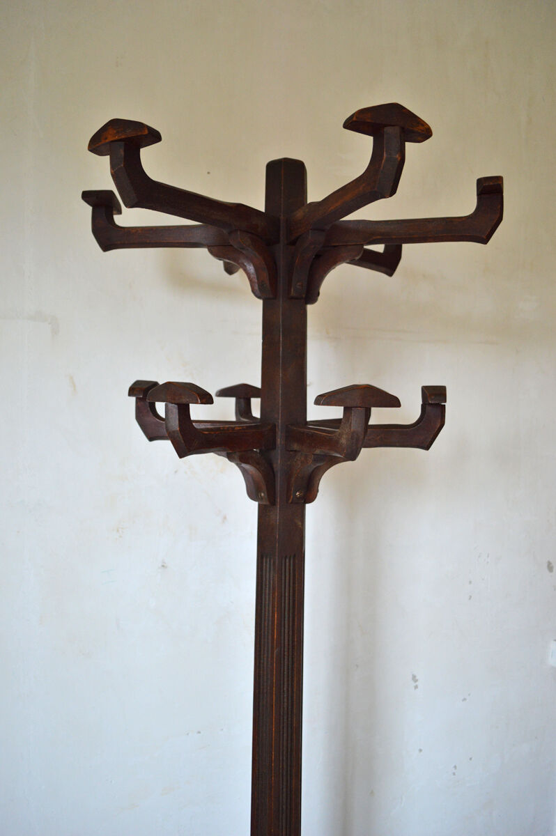 Art Nouveau coatrack 1910