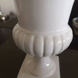 Large cup / Medici vase in enameled ceramic