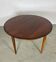 1960s MidCentury Round Extendable Rosewood Dining Table