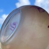 Glass paste vase
