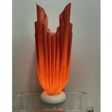 French draped table lamp by Georgia Jacob, 1970s