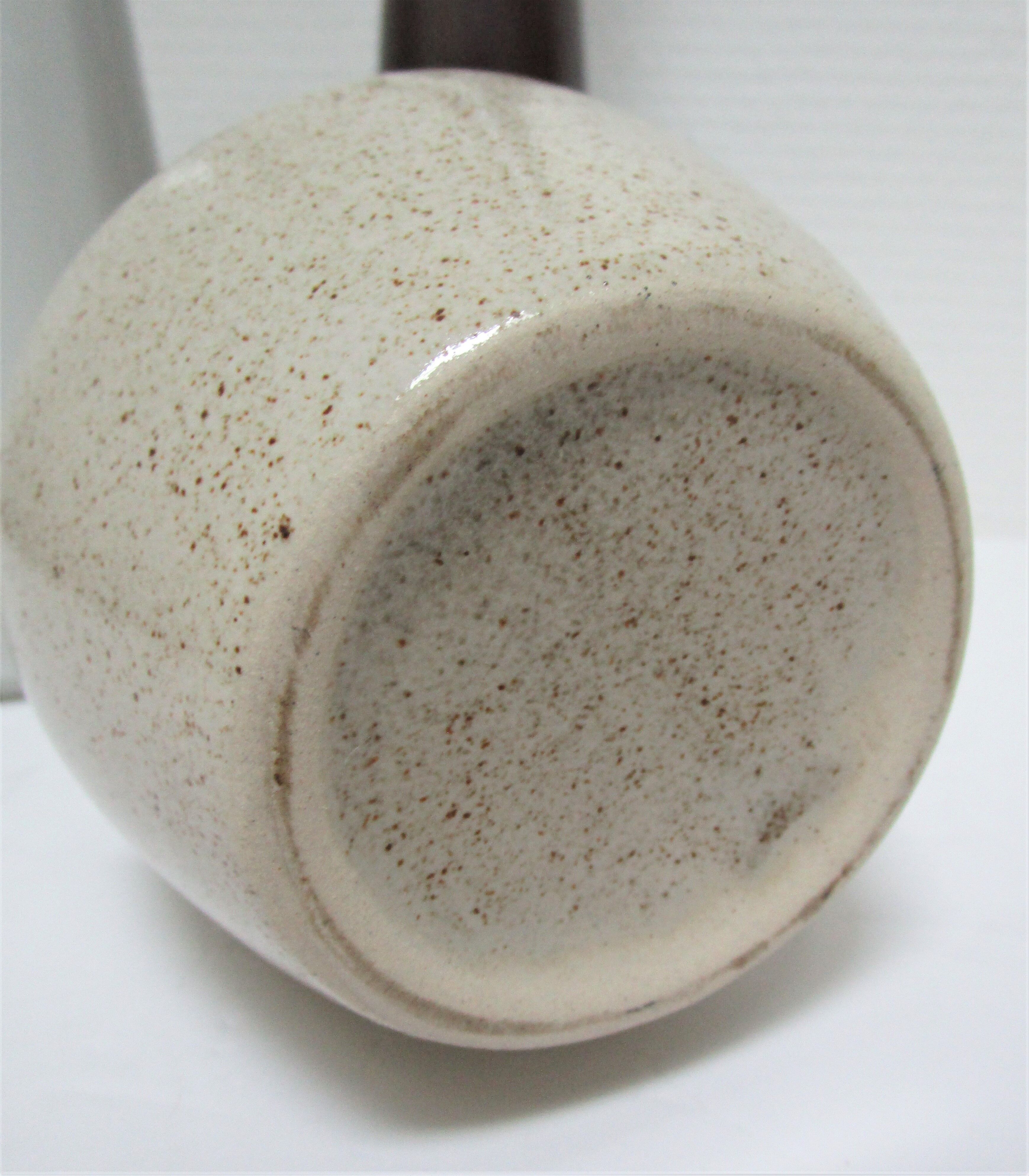 Trois vases céramique grès porcelaine vintage