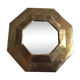 Brass mirror