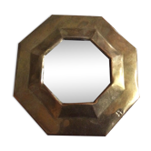 Brass mirror