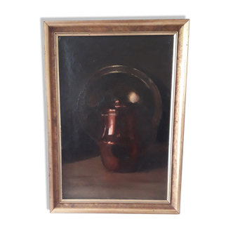 Still life "brass" oil on canvas 1903