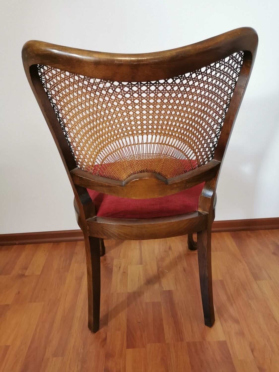 Set of two antique baroque style chairs