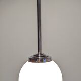 Art Deco opaline ball pendant light circa 1930