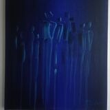 Painting, oil on canvas signed