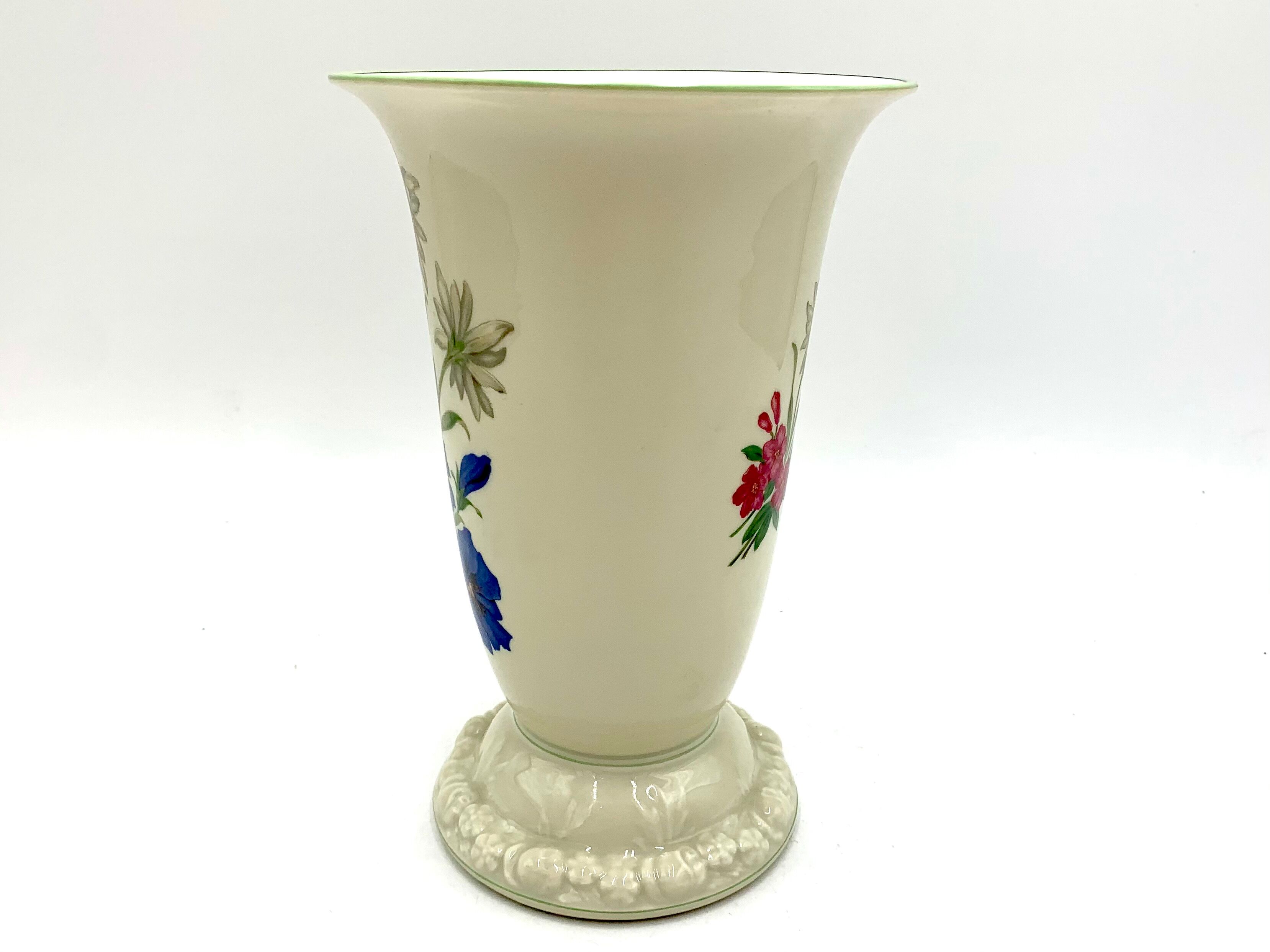 Porcelain flower vase, H & Co. Selb Bavaria Heinrich, Germany, 1960s