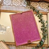 Reproduction on fabric, gilded frame with gold leaf