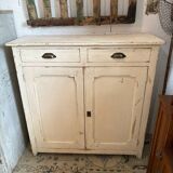 Parisian buffet with cream patina