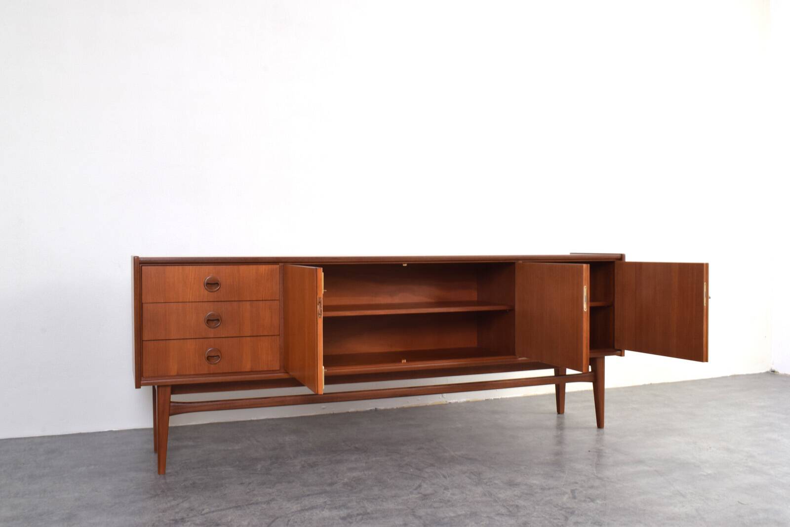 Mid-Century Teak Sideboard Model Premium from Bartels, 1960s.