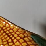 Vintage Corn Slush Plate Cup Vallauris Style