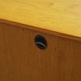 Ash sideboard, Danish design, 1970s, designer: Carlo Jensen, production: Hu