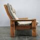 Yngve Ekström Dymling Three-Seater Pine Sofa for Swedese, 1970s