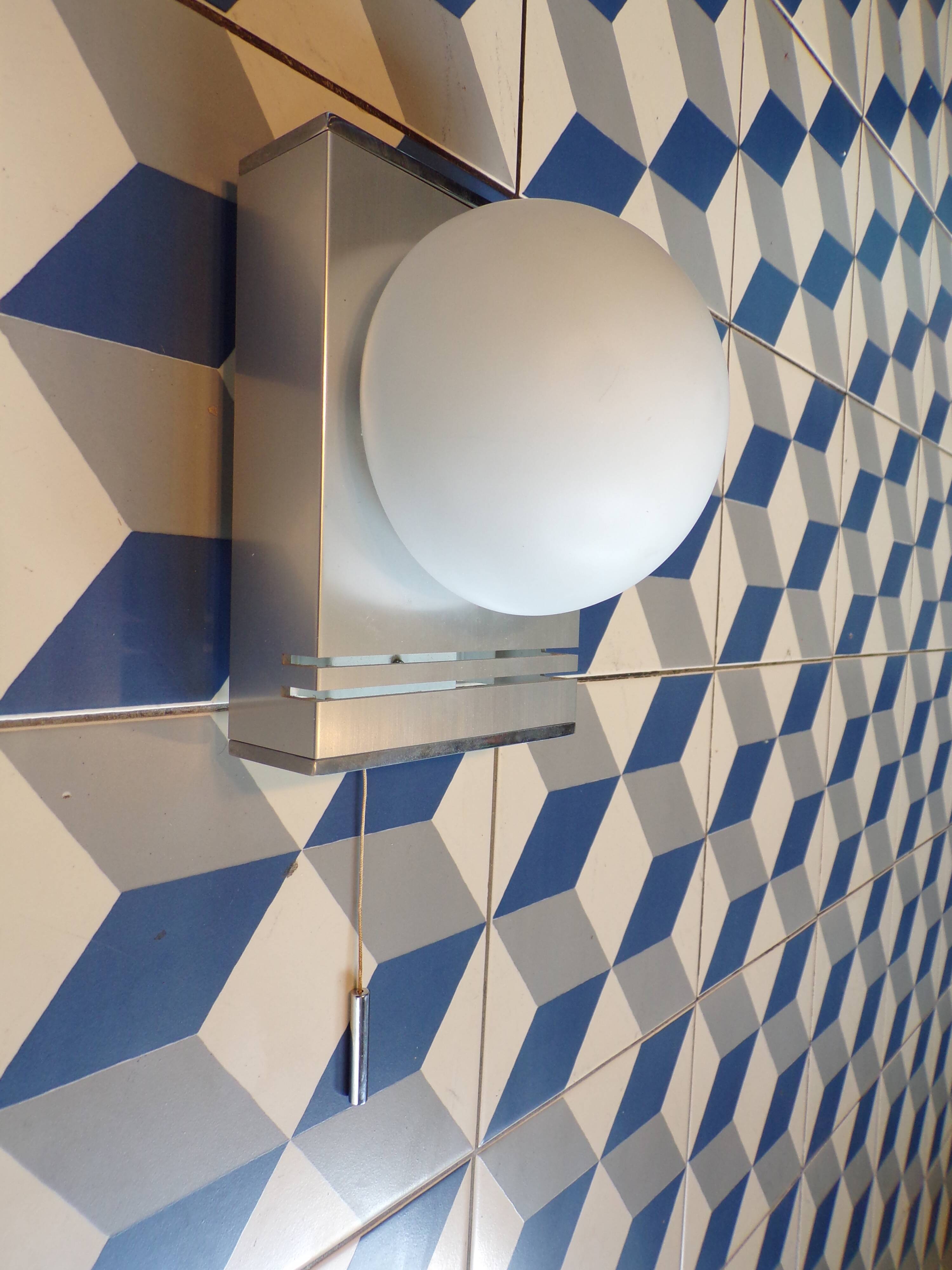 Space age wall light