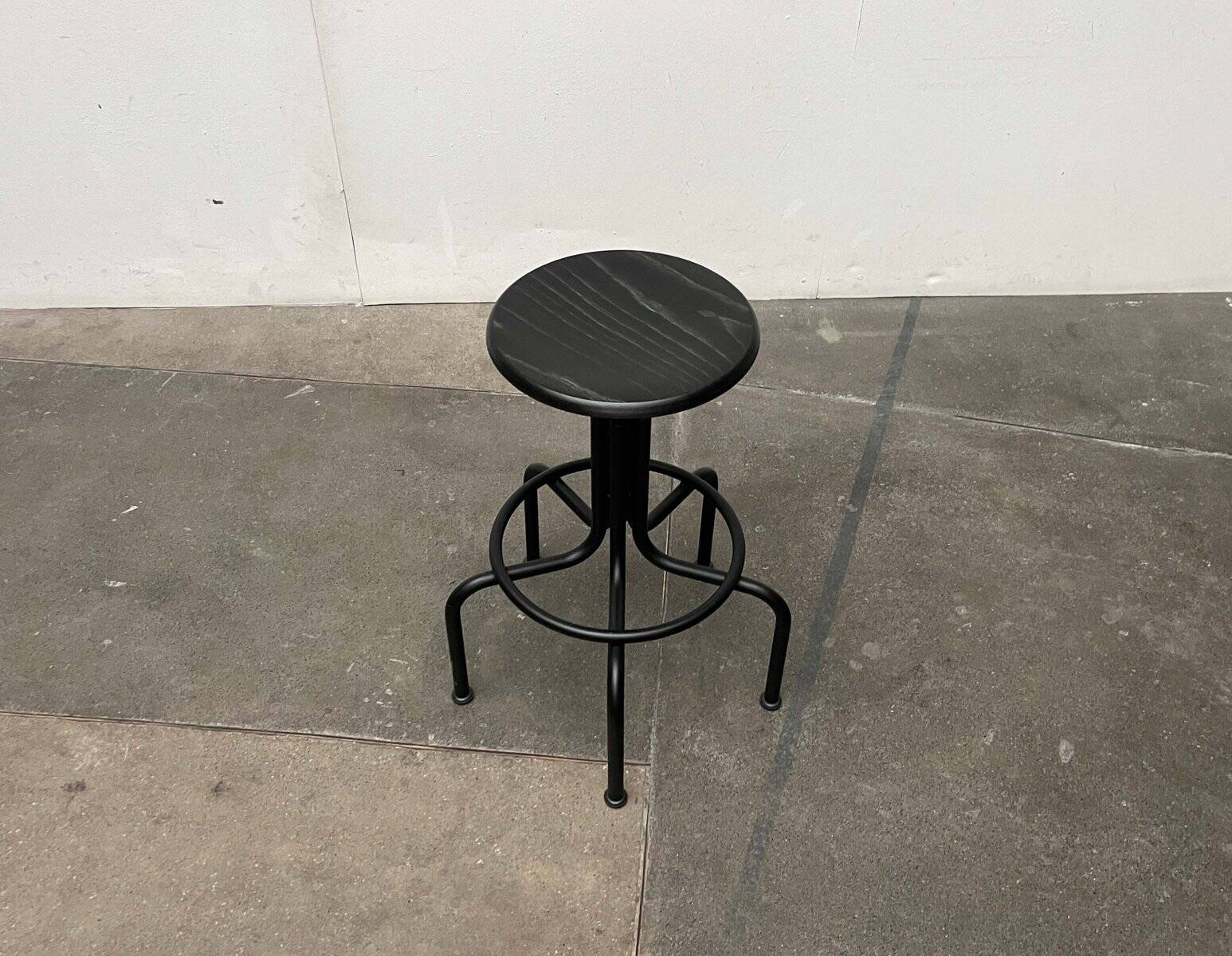 Tabouret pivotant industriel allemand de Lambert