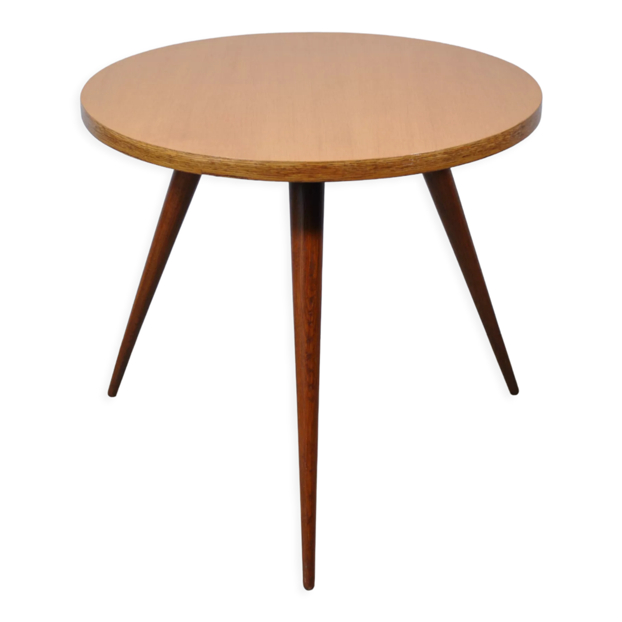 Table basse tripode 1960