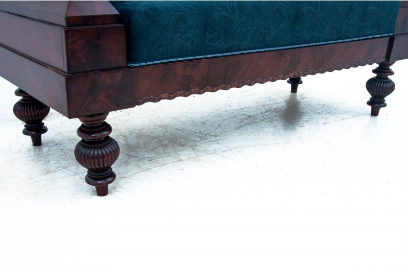 Antique sofa, Northern Europe, circa 1870. Renovated.