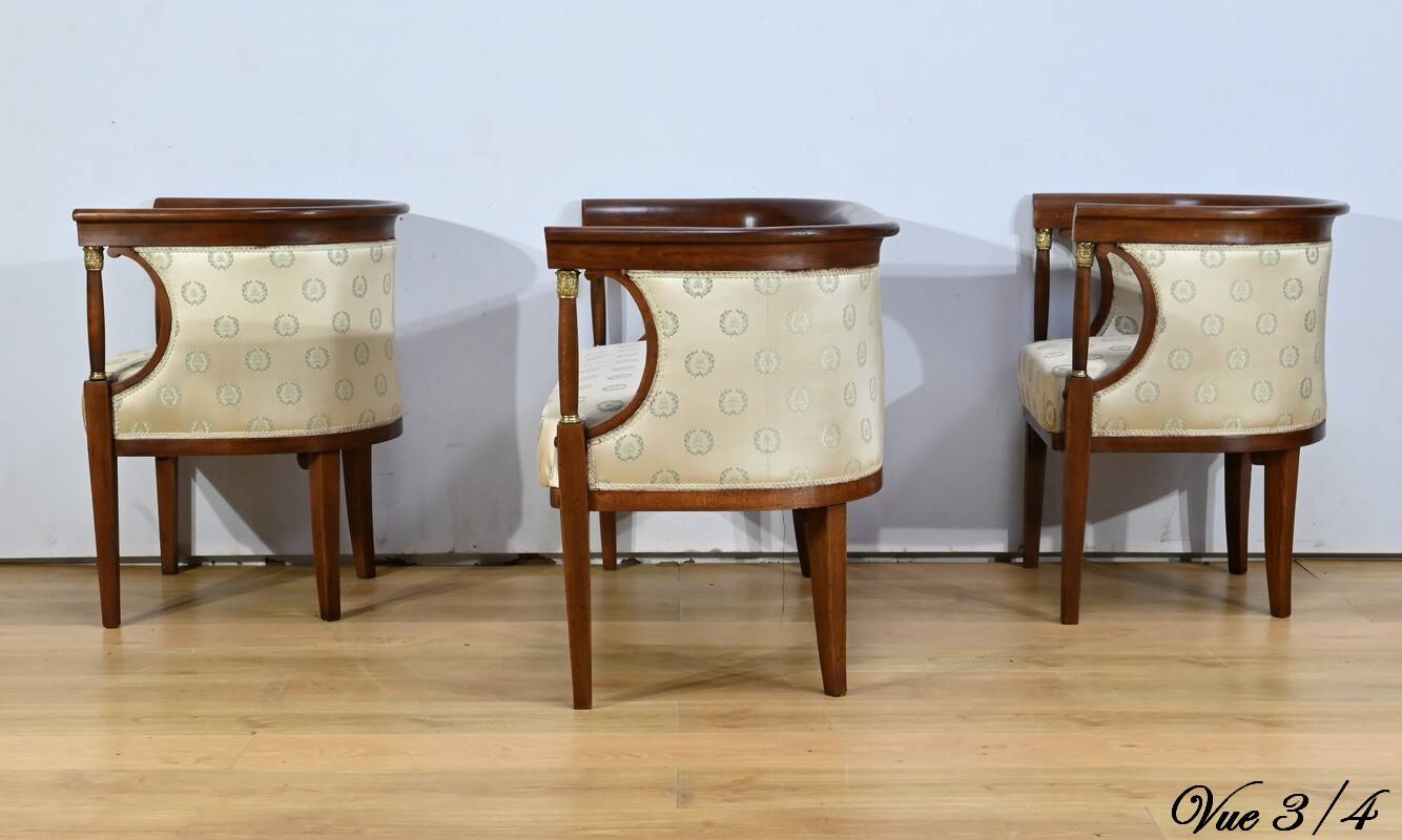 J&J Kohn Stained Beech Living Room, Empire style – Early 20th century