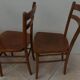 4 Lutherrma brand bistro chairs in their patinas – Very good condition