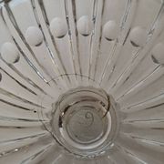 Baccarat Saint Louis 19th century crystal bezel