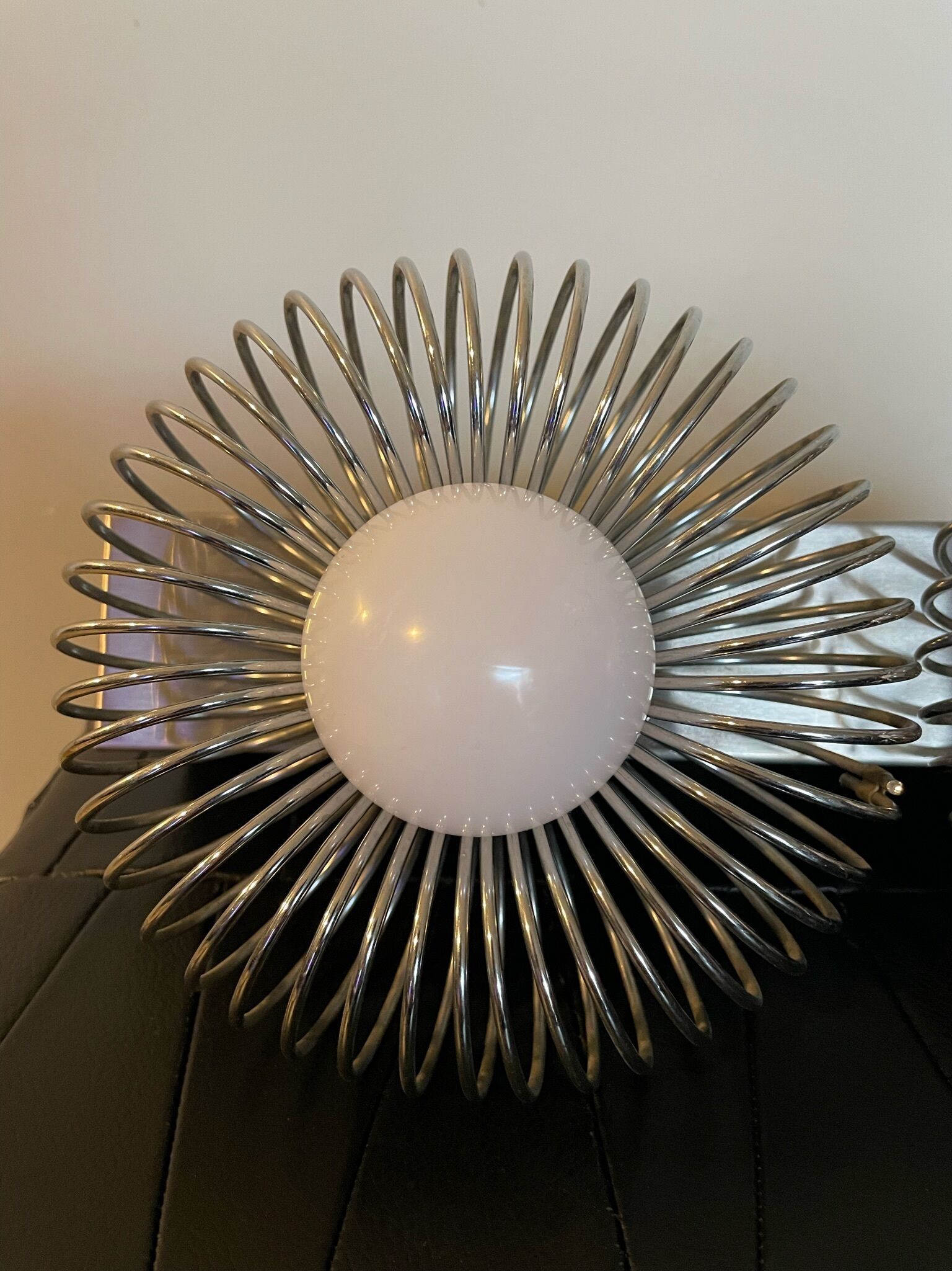 Vintage double spring wall lamp