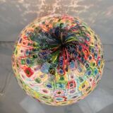 Fratelli Toso "Millefiore" Table Lamp in Murano Glass, Italy 1950's