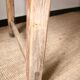 Solid wood farm table