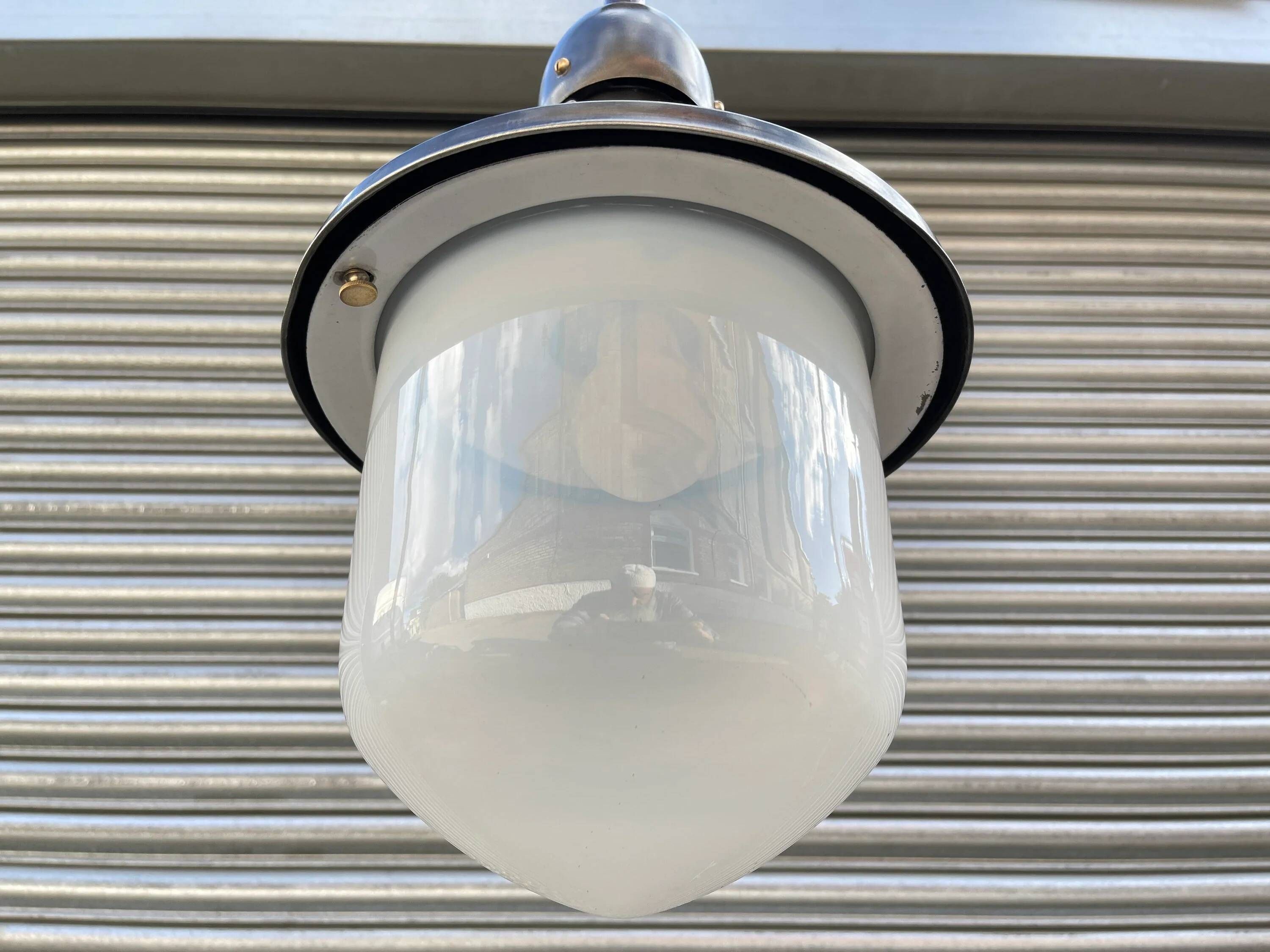 1930s industrial pendant light by Kandem - Körting & Mathiesen Leipzig