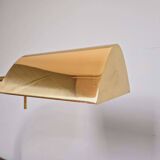 Grande lampe de bureau en laiton, Cosack Leuchten, 1970