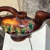 Cruche chevrette céramique vintage 70 vallauris