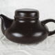 Black teapot - Gresline, Franco Pozzi, Italian design - 1970s