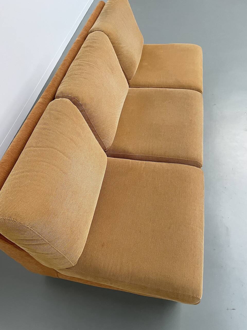 Jacques Charpentier 3-seater stainless steel sofa