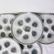 6 vintage oyster plates from Moulin des Loups and Orchies