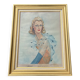 Painting Portrait of a Woman Cesar VILOT Art Deco